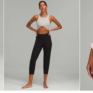Lululemon Align High-Rise Cropped Jogger
Black size 10